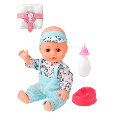 Пупс Малышка 33 см функциональный Рыжий кот 2072455 1